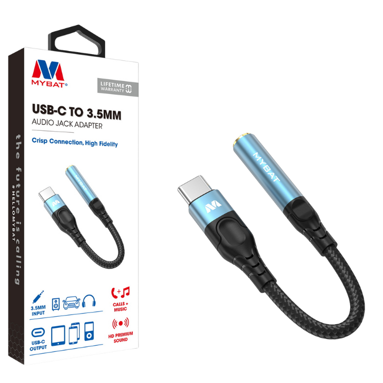 MyBat Adapteur USB-C vers Audio 3,5 mm
