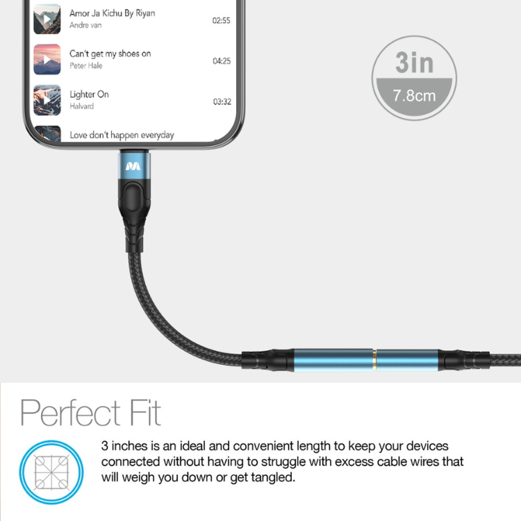 MyBat Adapteur USB-C vers Audio 3,5 mm