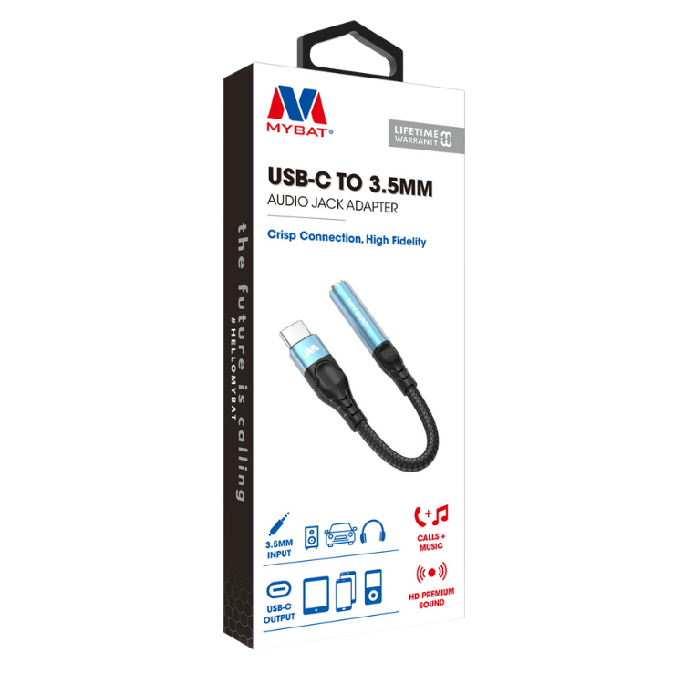 MyBat Adapteur USB-C vers Audio 3,5 mm