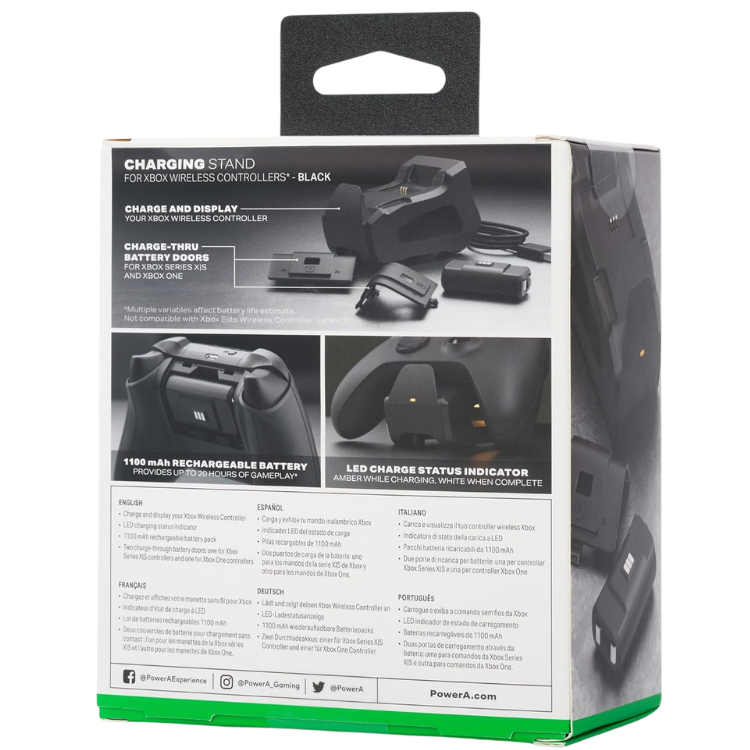PowerA Station de charge pour manettes Xbox