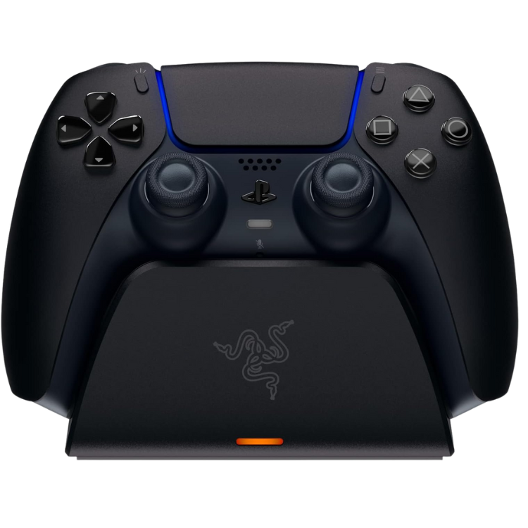 Razer Station de Recharge Rapide pour Manette PS5 – Support Officiel avec Charge USB-C (Manette non incluse)