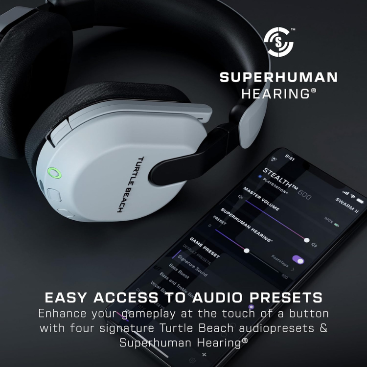 Turtle Beach Stealth 600 Gen II Casque Gaming sans fil pour PS5, PC et Nintendo